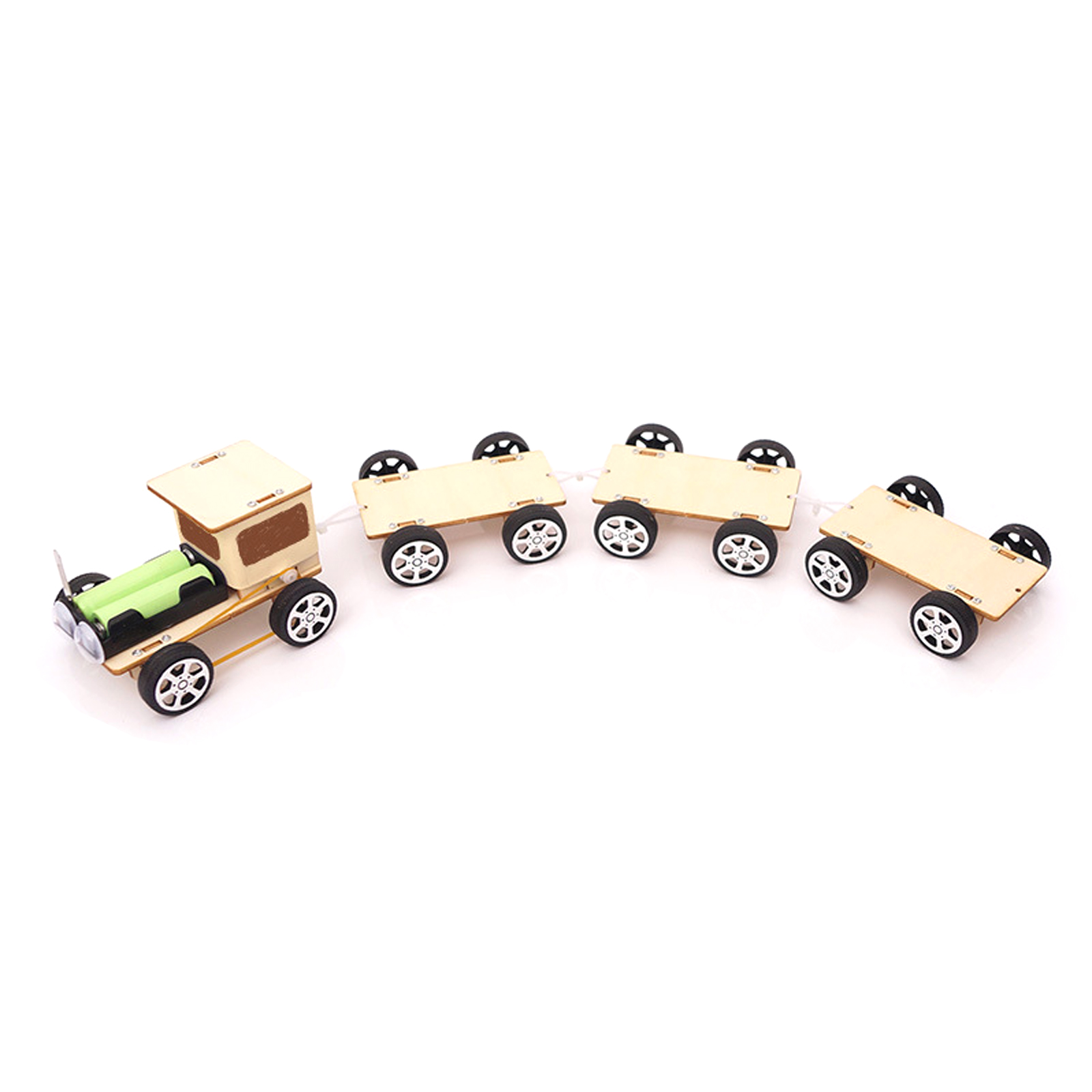 Diy Electronics Project Kit - STEM DIYキットおもちゃ 電車 電気教育科学実験 テクノロジー電子工作プロジェクト 男の子向け