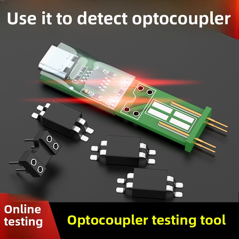 Diy Electronics Online - 1 個フォトカプラテスターオンラインテスト迅速な検出ツール電子特別な新しい 4 脚フォトカプラテストボード