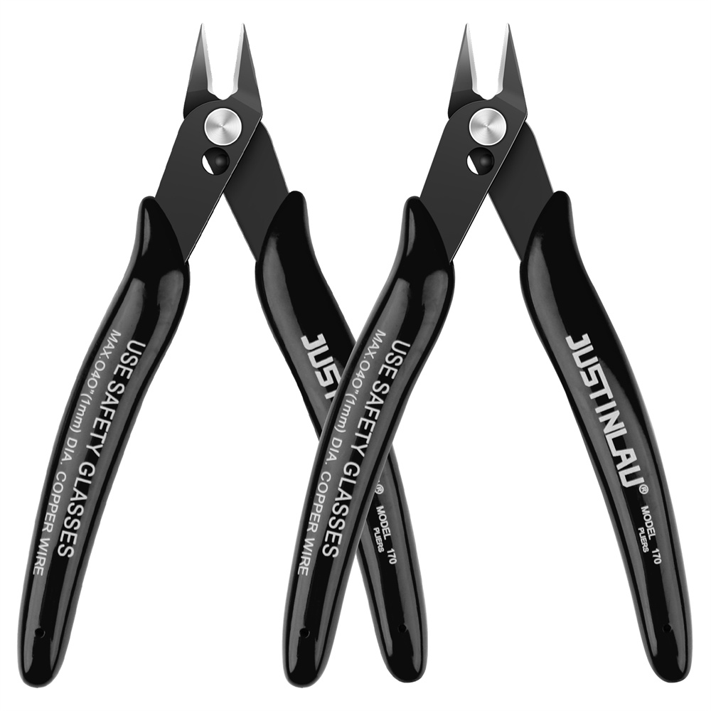 Wire Stripper Cutter - ミニラジオペンチモデルプライヤー、1ペア、ワイヤーおよびケーブルカッター、金属、水平プライヤー、便利で耐久性があり信頼性の高いツール