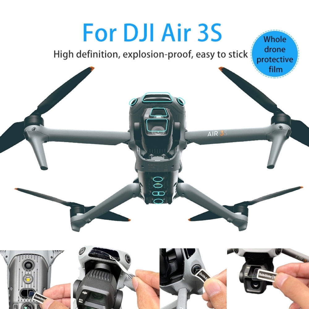 Diy Drone Electronics - ​ レンズセンサー保護フィルム DJI AIR 3S Nano