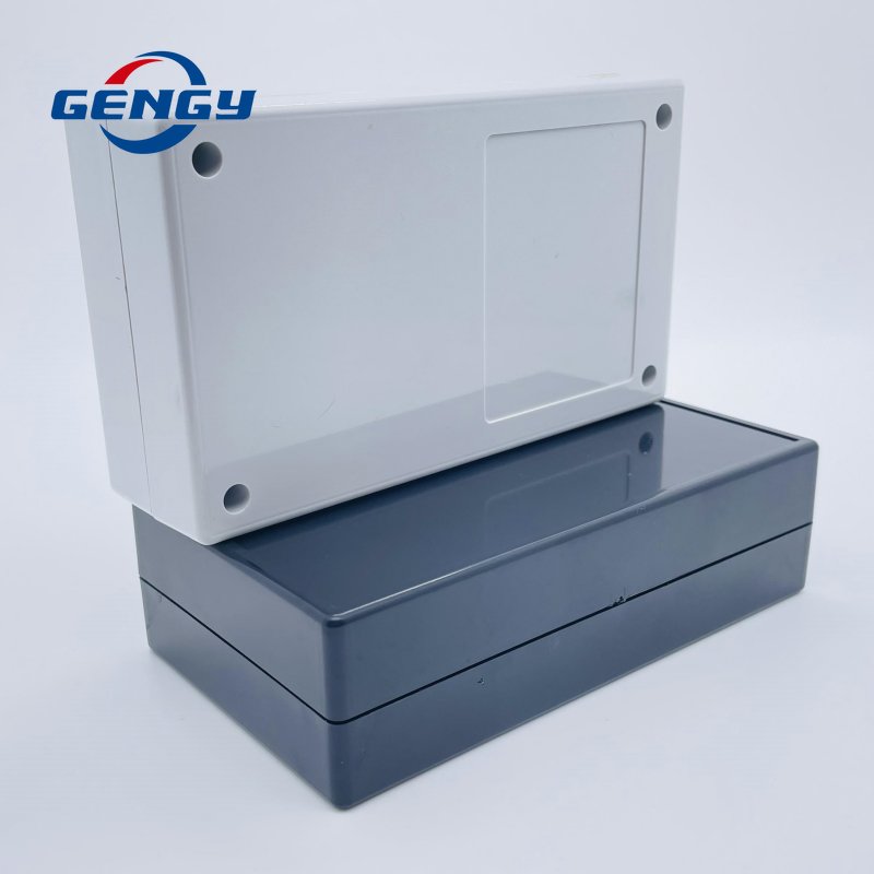 Diy Projects With Electronics - 回路基板プロジェクトのエンクロージャー、DIYワイヤー接続ボックス、ネジなしのプラスチックボックス、140x82x38mm、1個