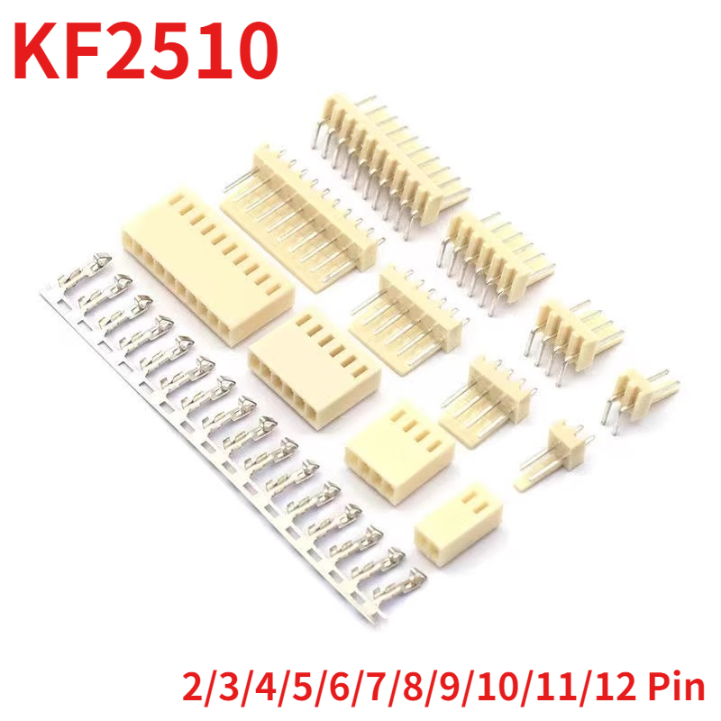 Male Female Header Pin - 50 個 KF2510 2P 3P 4P
