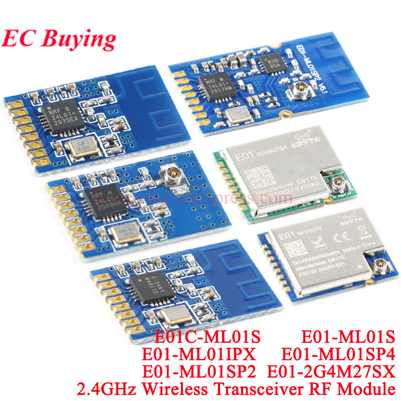 Nrf24L01 Module Wireless - 10 個/1pc E01-2G4M27SX ML01SP4 Wifi ワイヤレスモジュール