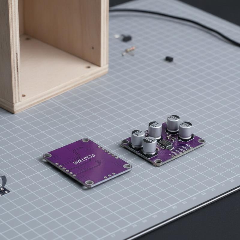 Diy Audio Electronics Kit - 新製品 24ビット PCM1808 ステレオ ADC モジュール