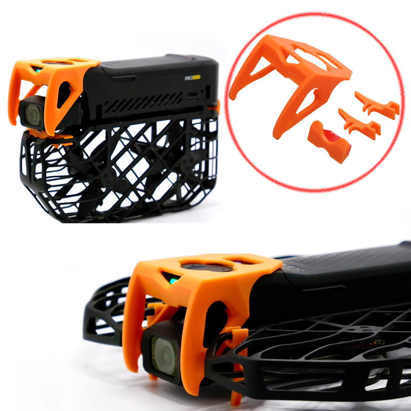 Diy Drone Electronics Kit - Hover X1 Pro/Pro Maxドローン用フライングカメラレンズジンバル保護フレームキット PLA 3Dプリント製衝突防止ガードカバー