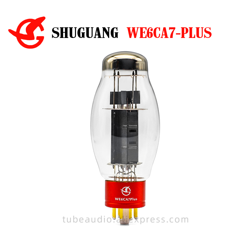 Diy Electronics Audio - 2026 SHUGUANG WE6CA7-PLUS 炭化陽極真空管アップグレード EL34-B 6CA7-T