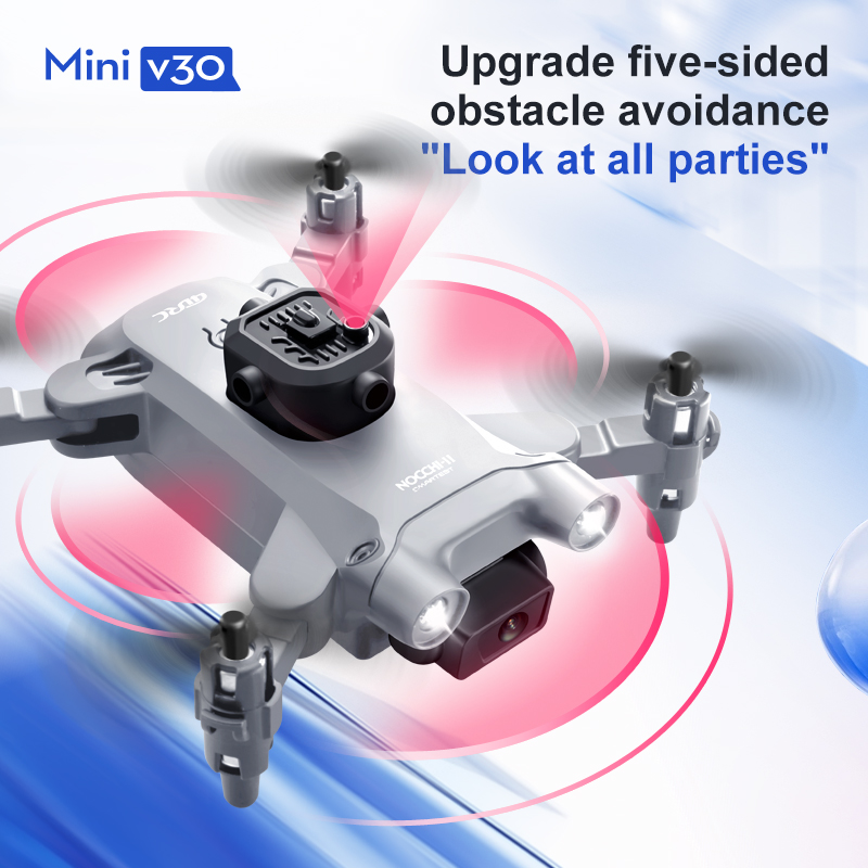 ミニ V30 WiFi FPV ドローン 4K HD デュア - Diy Drone Electronics のレビューと価格