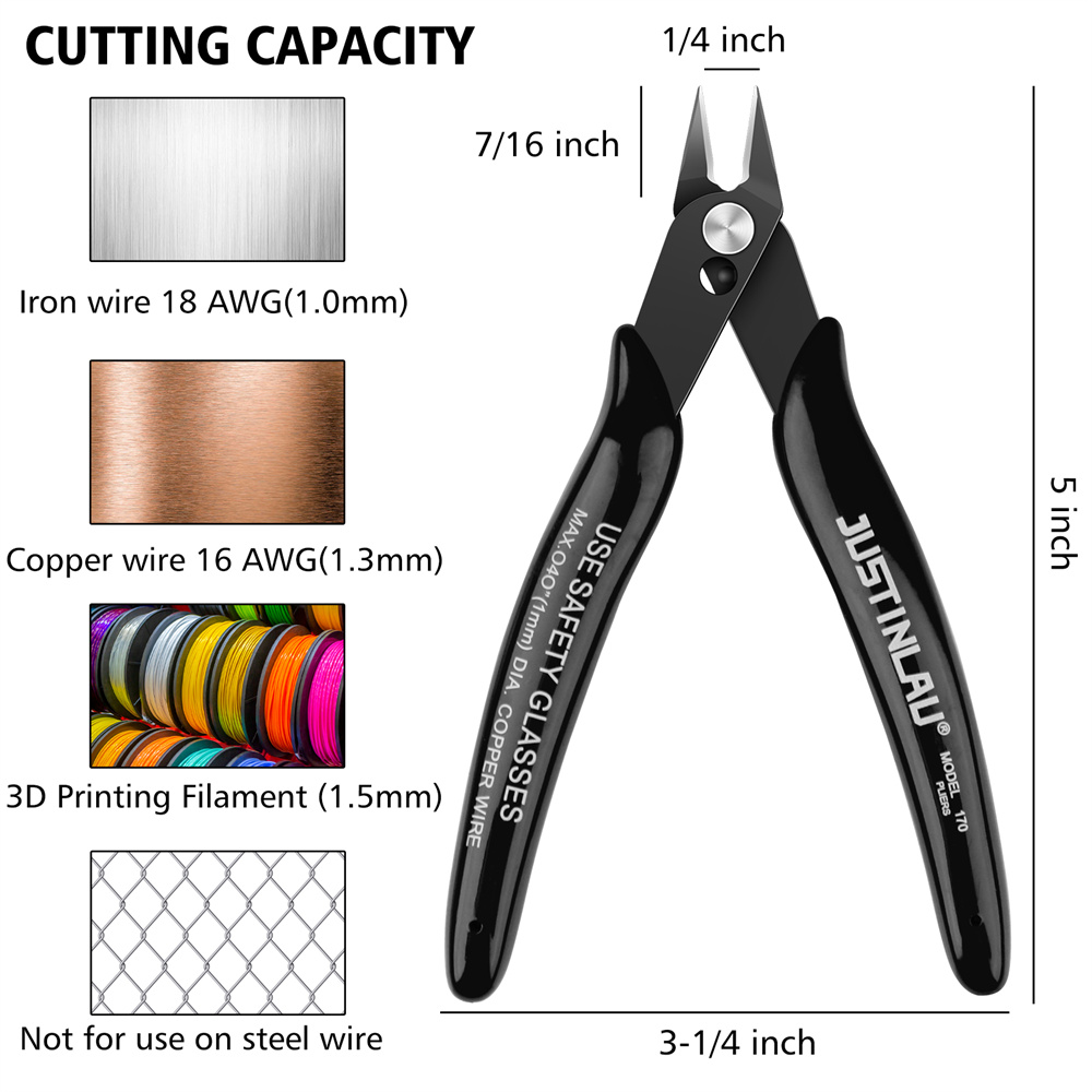 ミニラジオペンチモデルプライヤー、1ペア、ワイヤーおよびケー - Wire Stripper Cutter のレビューと価格