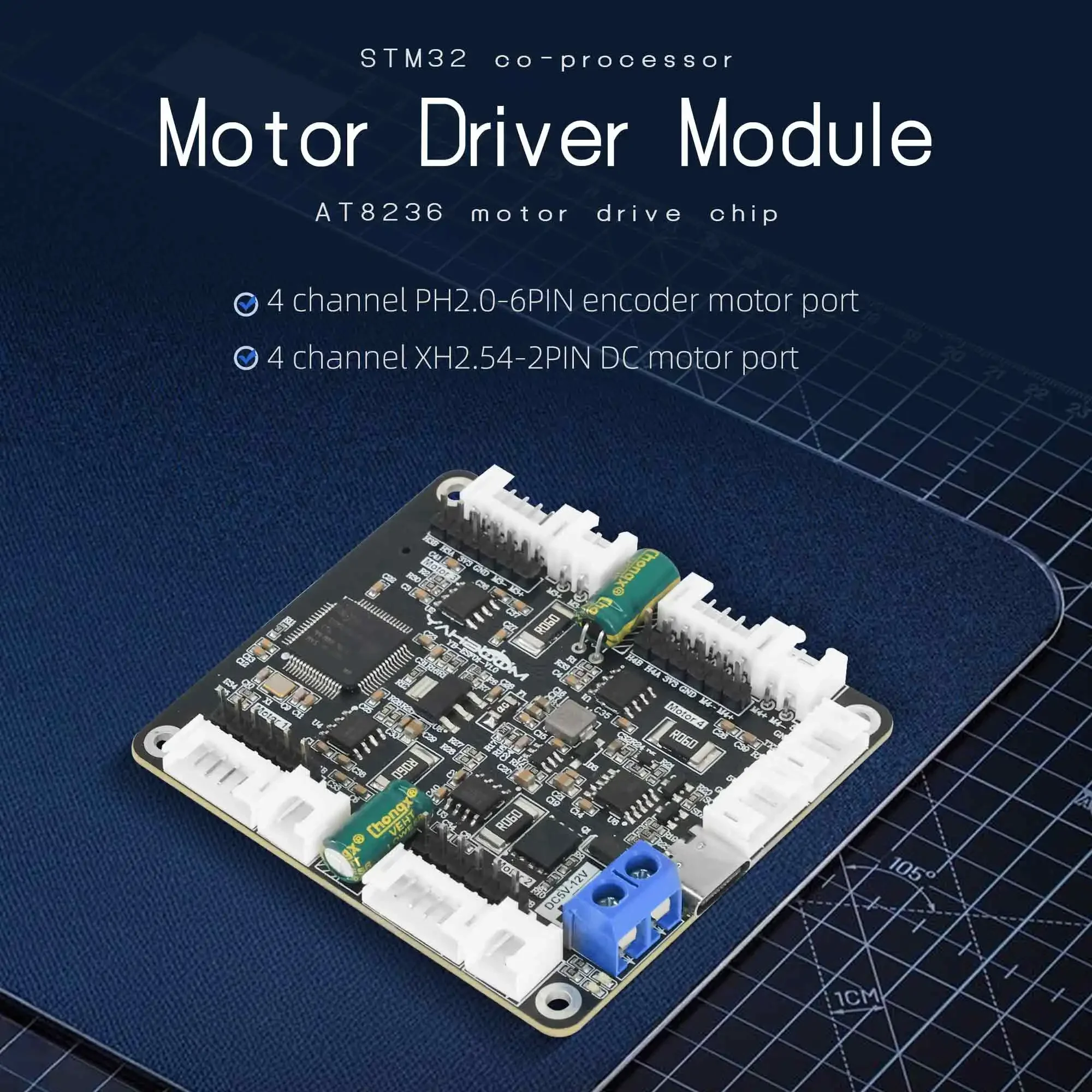 Yahboom 4チャンネルエンコーダモータードライバーモジ - Diy Projects With Electronics のレビューと価格