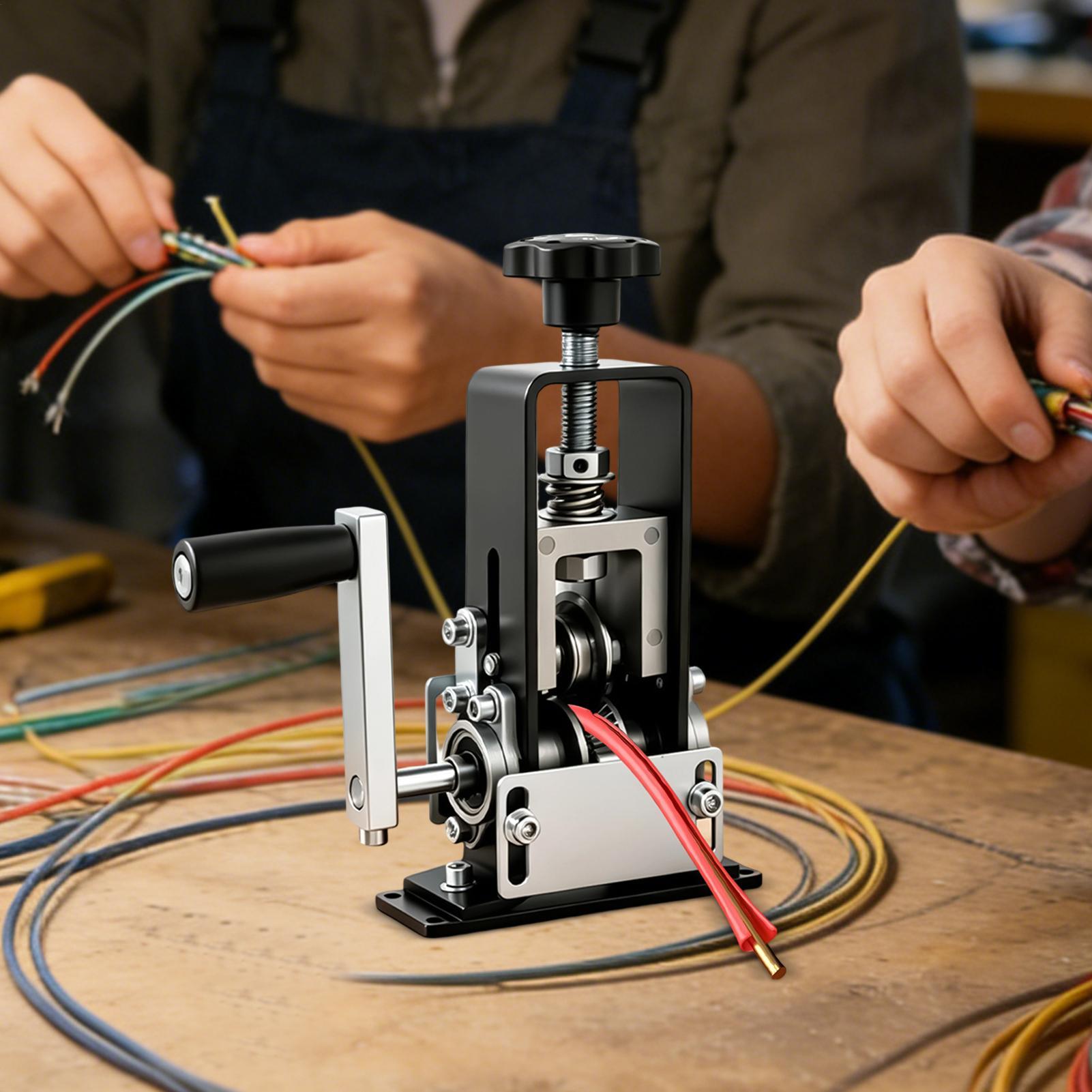 銅線ストリッパーハンドクランク多機能ポータブル精密カッター銅 - Wire Stripper Cutter のレビューと価格