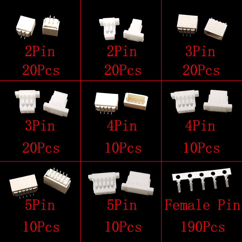 60 セット/箱 JST SH 1.0 ミリメートルピッチ端 - Male Female Header Pin のレビューと価格