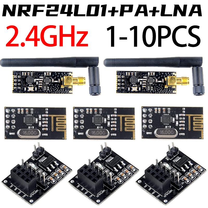 ワイヤレスデータ転送モジュールnrf24l01 + 2.4g - Nrf24L01 Module Wireless のレビューと価格