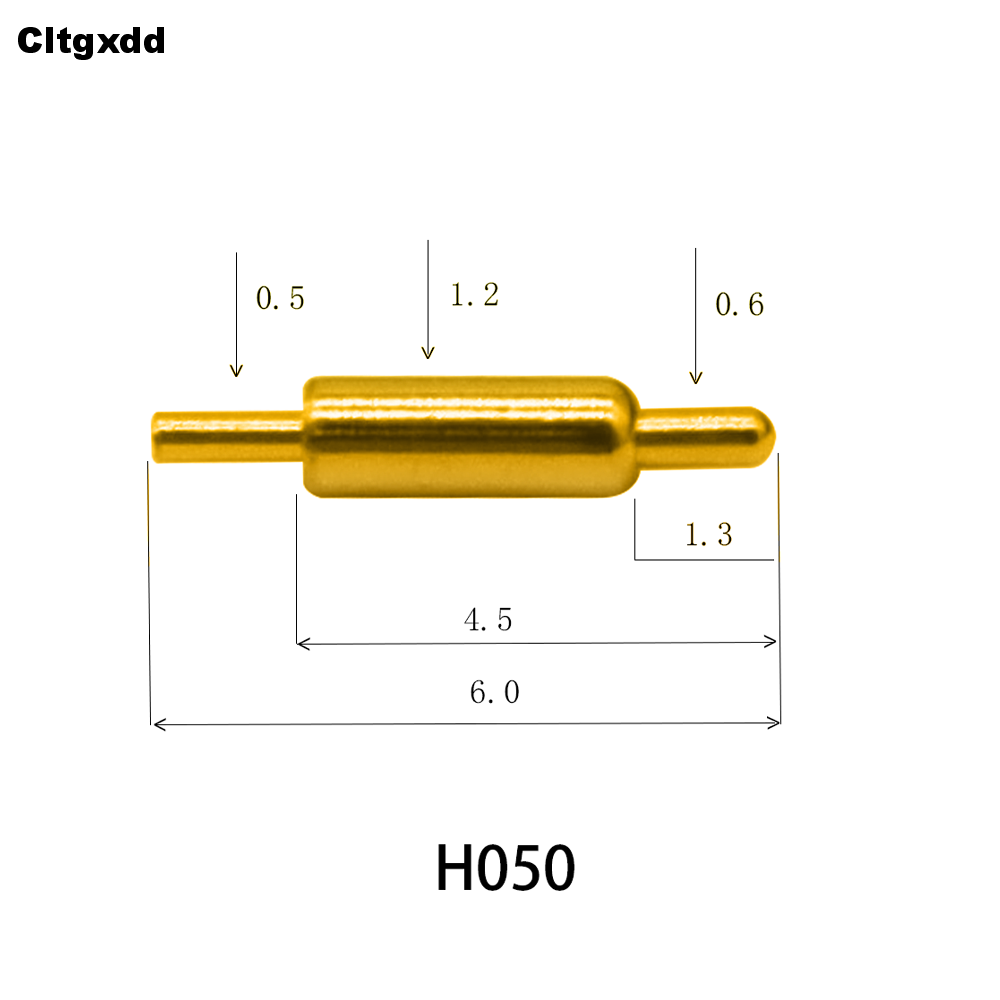 5 個 H041-H060 高電流スプリング式ポゴピンオスメ - Male Female Header Pin のレビューと価格
