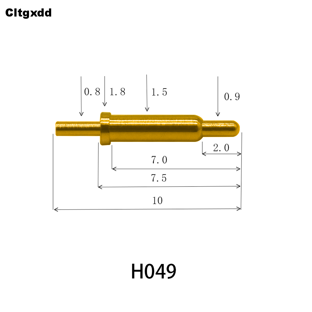 5 個 H041-H060 高電流スプリング式ポゴピンオスメ - Male Female Header Pin のレビューと価格