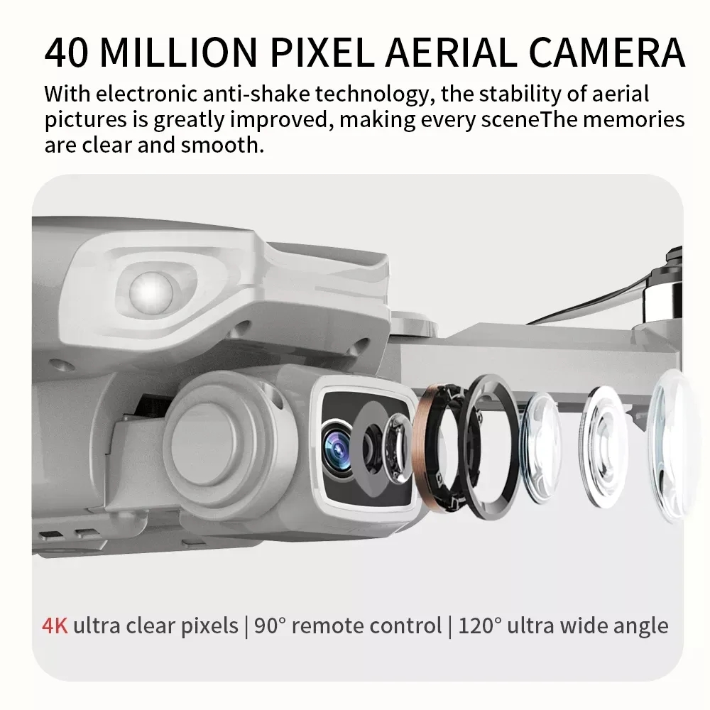 折りたたみ式ブラシレスドローンl900プロ,GPS, 4k, - Diy Drone Electronics のレビューと価格