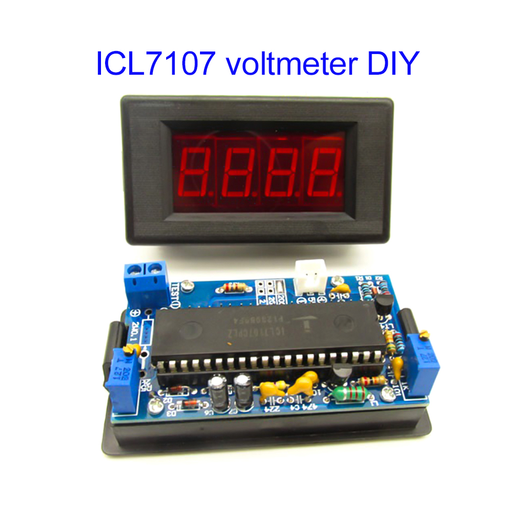 ICL7107 電圧計 DIY キット部品 DC 5V デジ - Diy Electronics Project Kit のレビューと価格