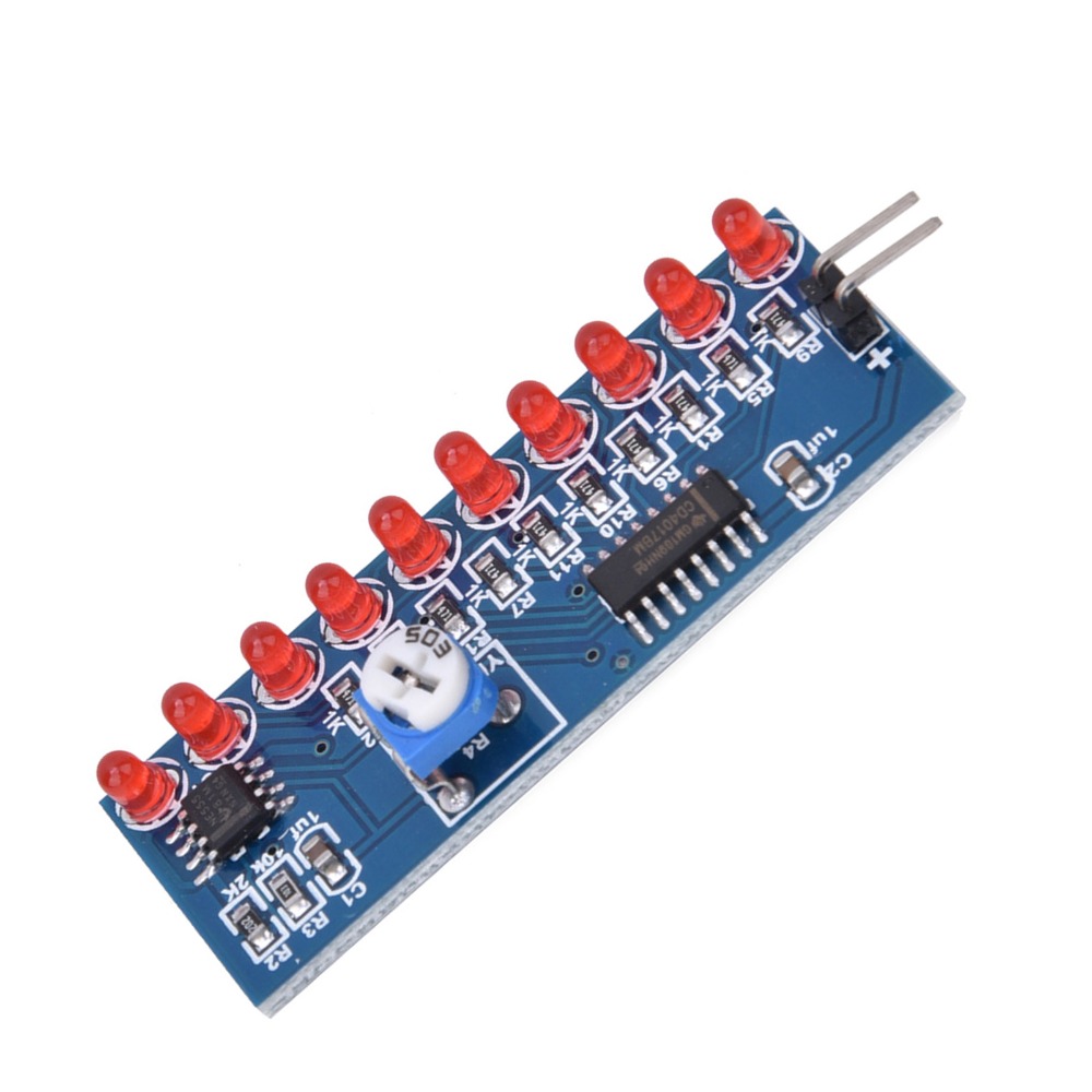 2 個 NE555 CD4017 LED 流れる光効果 54 - Diy Electronics Project Kit のレビューと価格