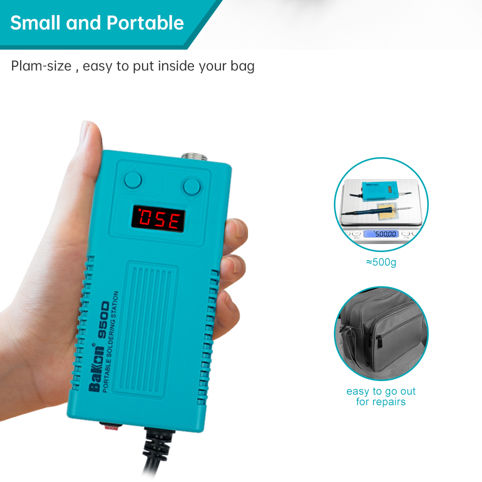 Bakon BK950D はんだ付けステーション Estac - Diy Electronics Tools のレビューと価格