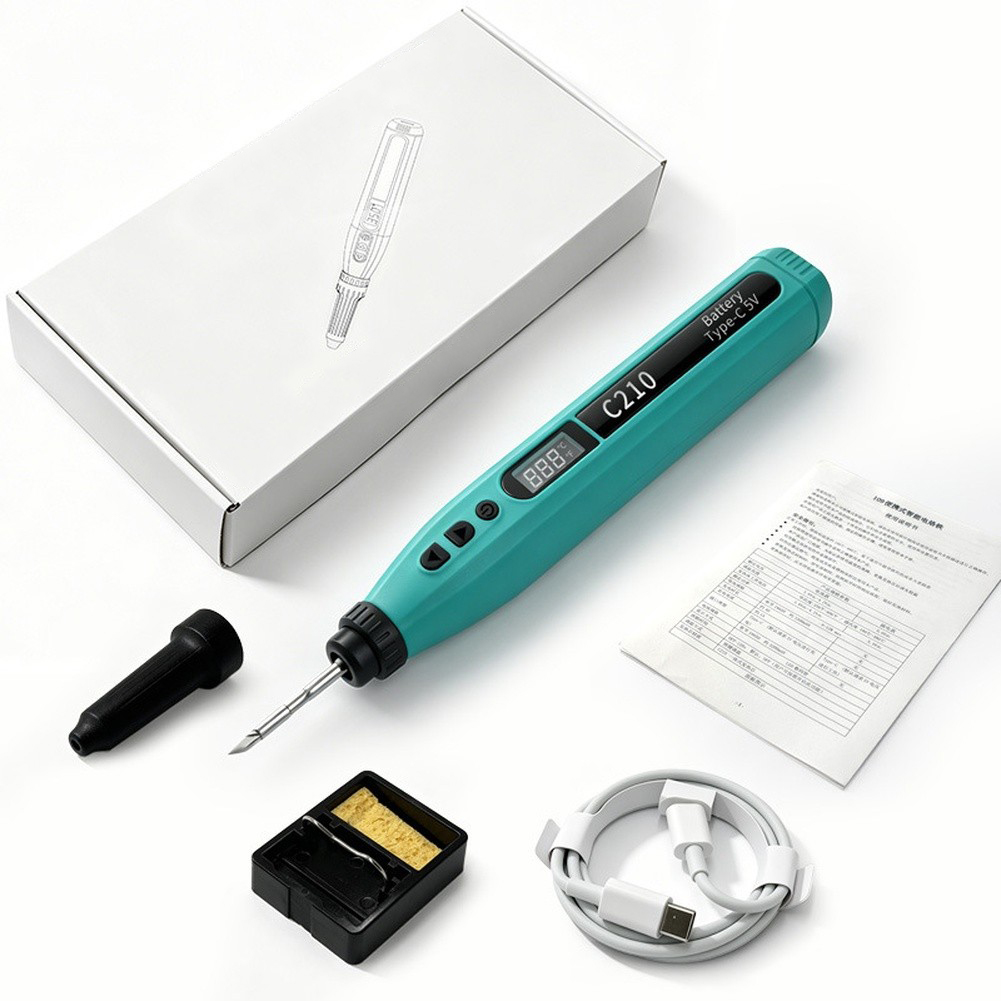 スマートデジタルUSBはんだごてセットポータブルワイヤレスデ - Diy Electronics Tools のレビューと価格