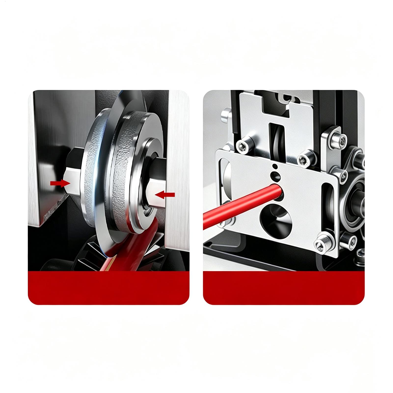 電気ワイヤーストリッパーハンドクランク多機能ポータブル精密カ - Wire Stripper Cutter のレビューと価格