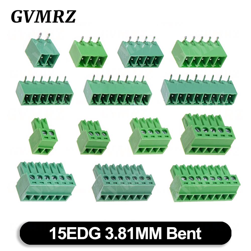 5セット/ロット 15EDG 3.81mm PCBシールスク - Male Female Header Pin のレビューと価格