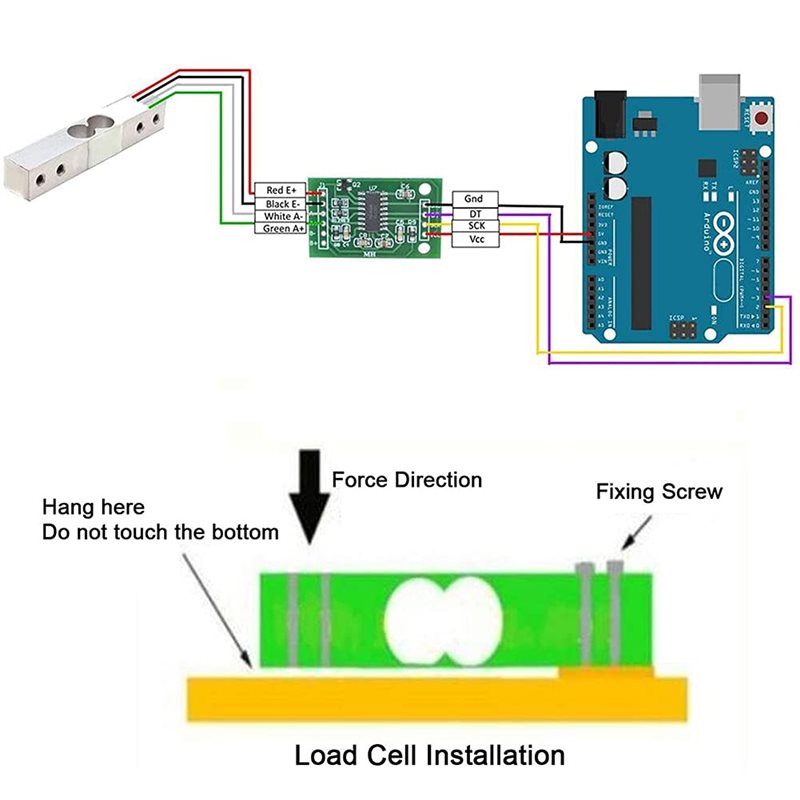 【広報】4セットデジタルロードセル重量センサーHX711 A - Diy Electronics Load Cell のレビューと価格