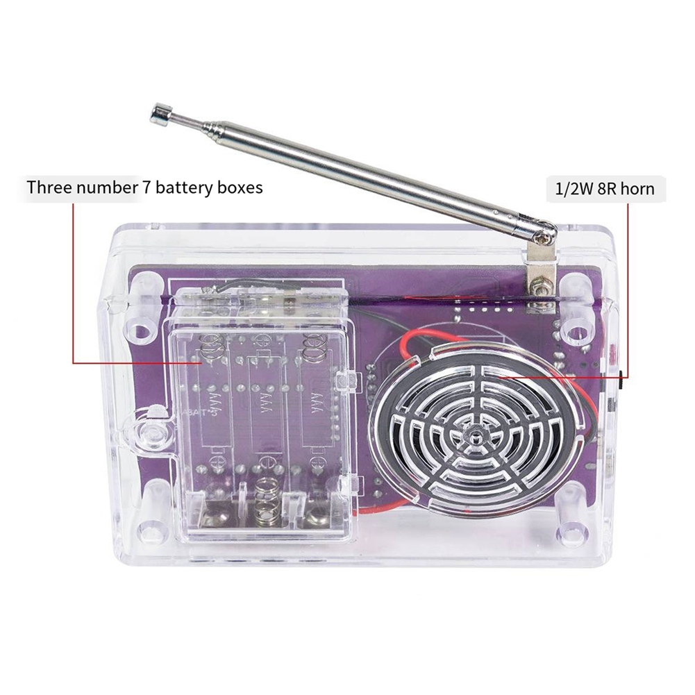 A72Z 新しい HU-017B DIY FM ラジオ電子キ - Diy Electronics Project Kit のレビューと価格