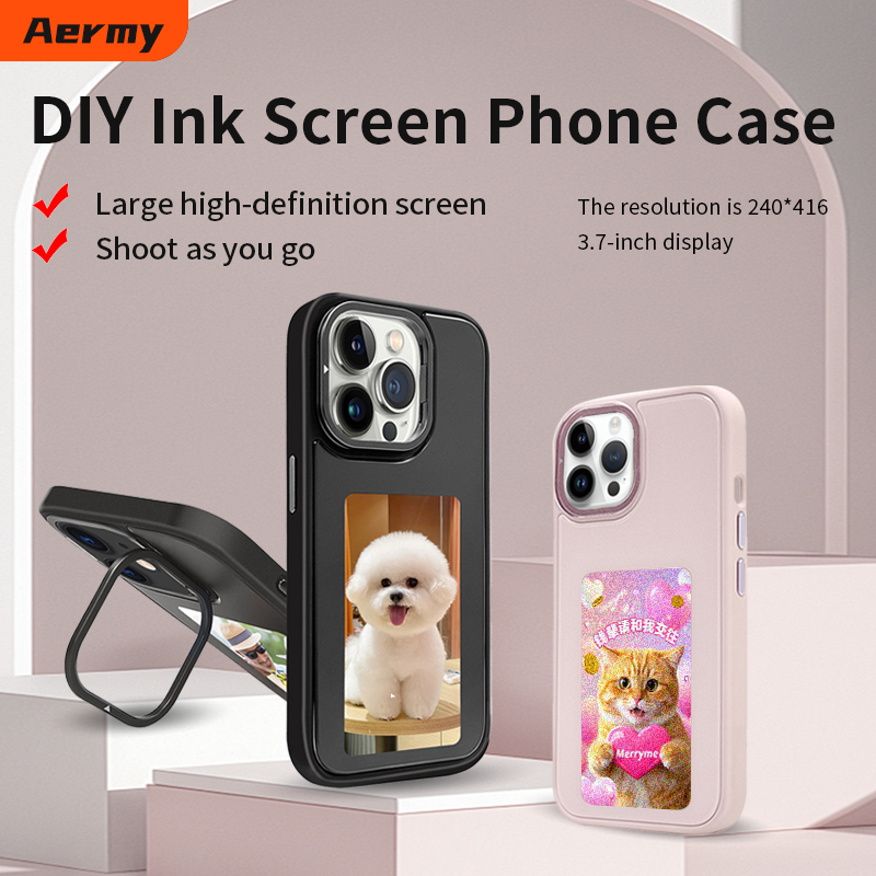 NFCスマートE-inkスマホケース DIY写真表示電子イン - Diy Electronics For Home のレビューと価格
