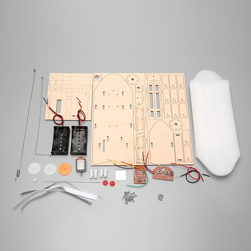 DIY リモコンボートおもちゃ木製 RC ボート電子子供手作 - Diy Boat Electronics のレビューと価格