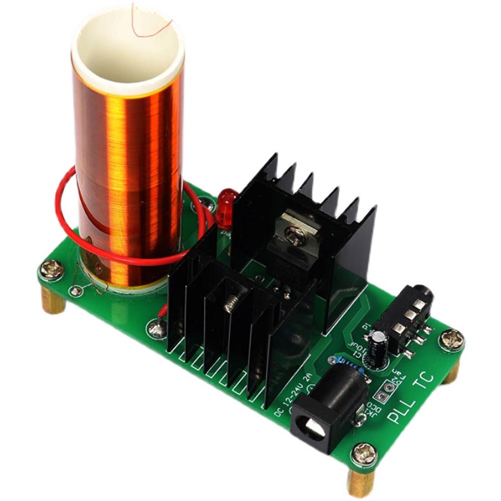 DIY電子テスラコイルキット 18V 2A 3.5mmオーデ - Diy Electronics Project Kit のレビューと価格