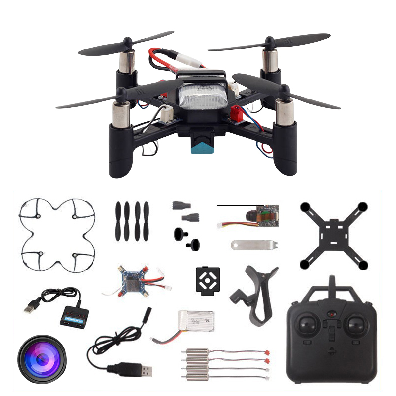 4軸ミニドローンHDカメラ,DIY飛行機,実験,リモコン,飛 - Diy Drone Electronics Kit のレビューと価格