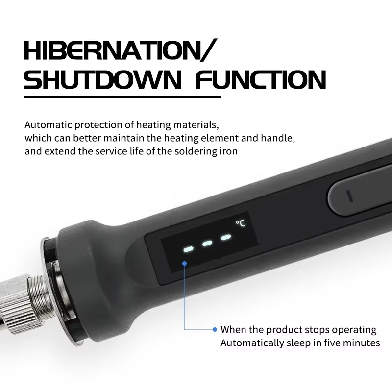 100Wデジタルはんだごてキット、温度調整可能な電気溶接ツー - Diy Electronics For Home のレビューと価格