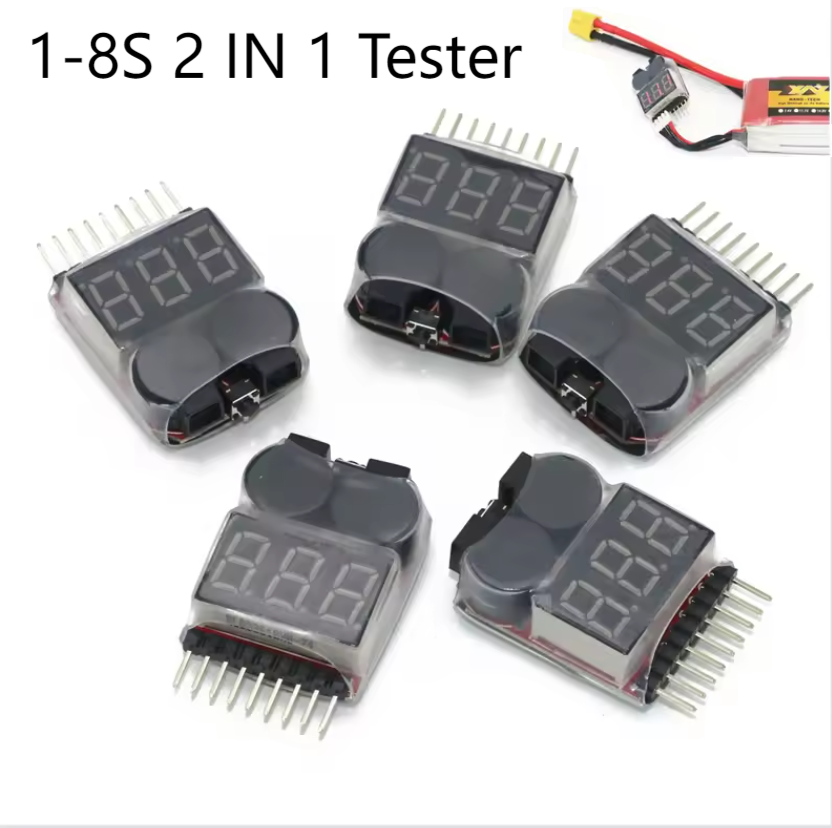 5 個 1-8S LED 低電圧ブザー アラーム – 2-i - Diy Boat Electronics のレビューと価格
