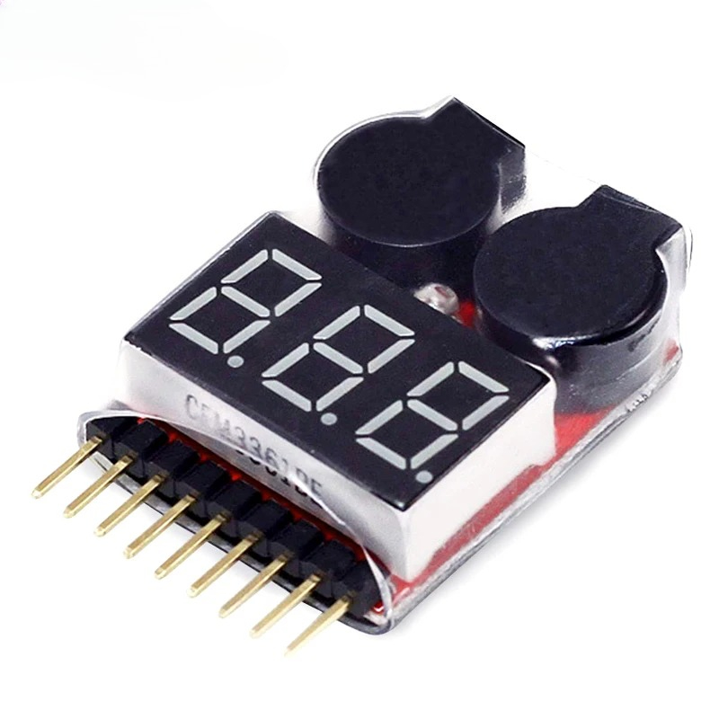 5 個 1-8S LED 低電圧ブザー アラーム – 2-i - Diy Boat Electronics のレビューと価格