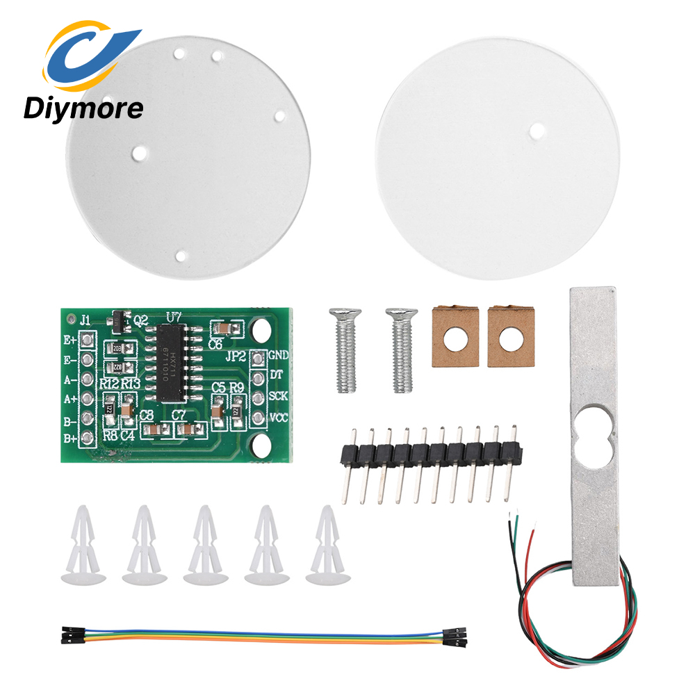 HX711 モジュール圧力センサーキット 24 ビット高精度 - Diy Electronics Load Cell のレビューと価格