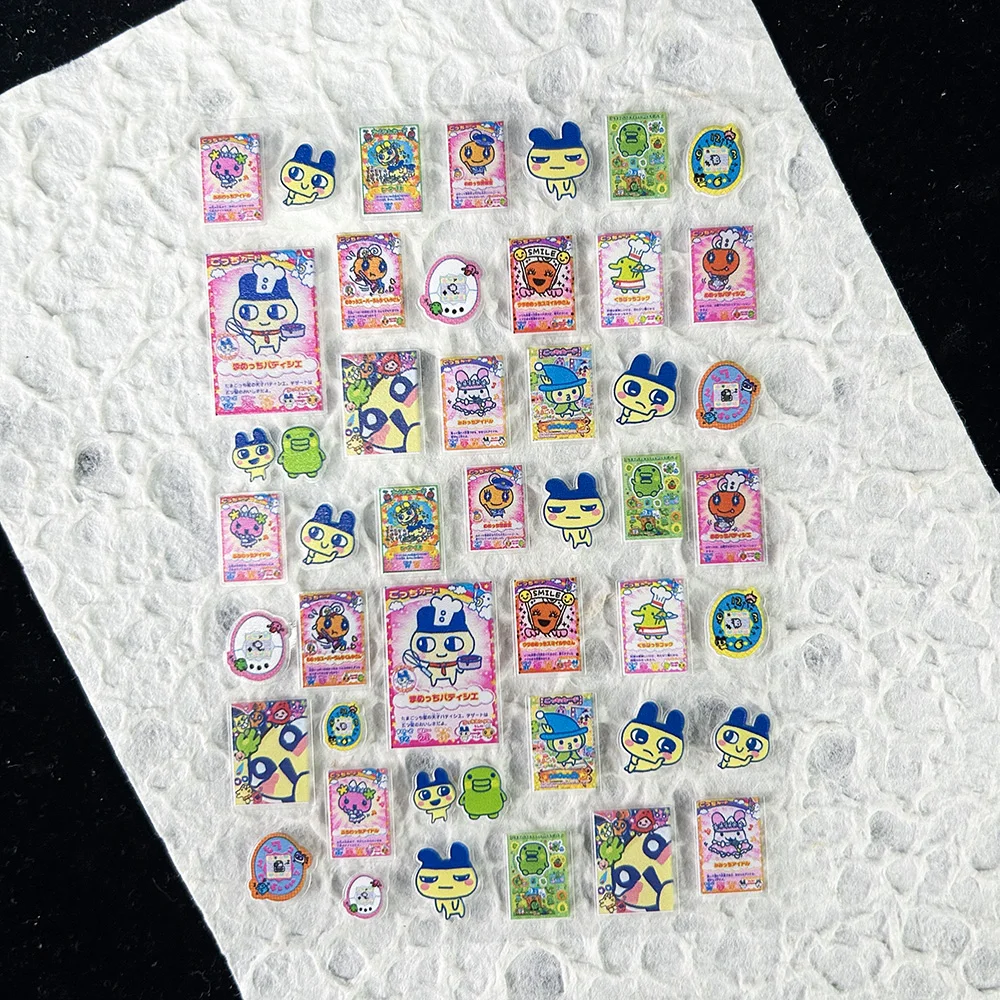 かわいいゲーム進化電子ペットステッカーネイルアートかわいい動 - Diy Electronics For Home のレビューと価格