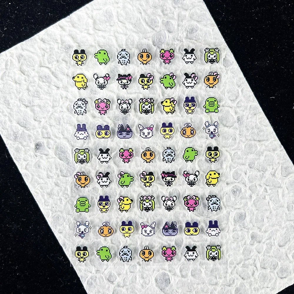 かわいいゲーム進化電子ペットステッカーネイルアートかわいい動 - Diy Electronics For Home のレビューと価格