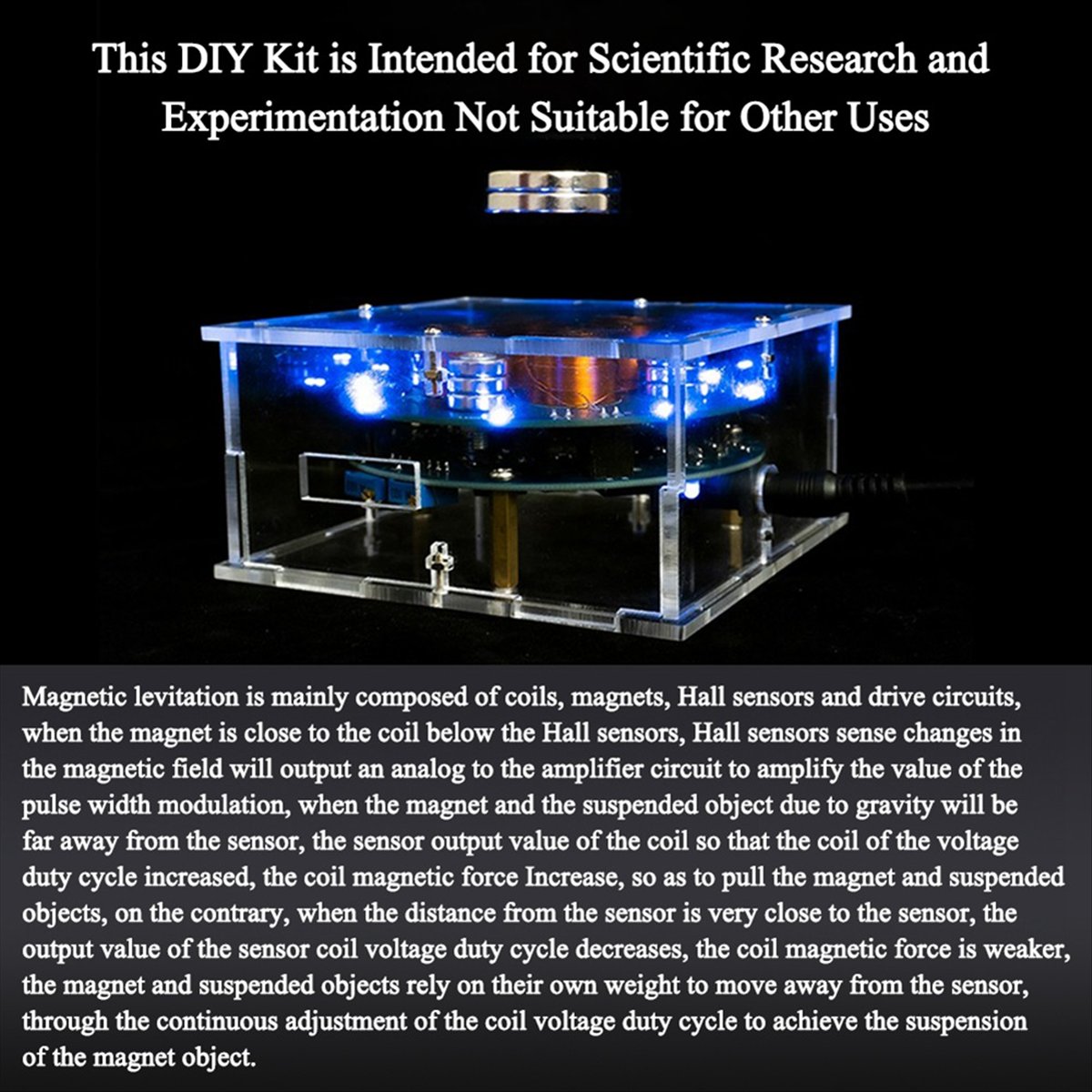 AB53 DIY 磁気浮上キット 実験 はんだ付けプロジェク - Diy Electronics Project Kit のレビューと価格