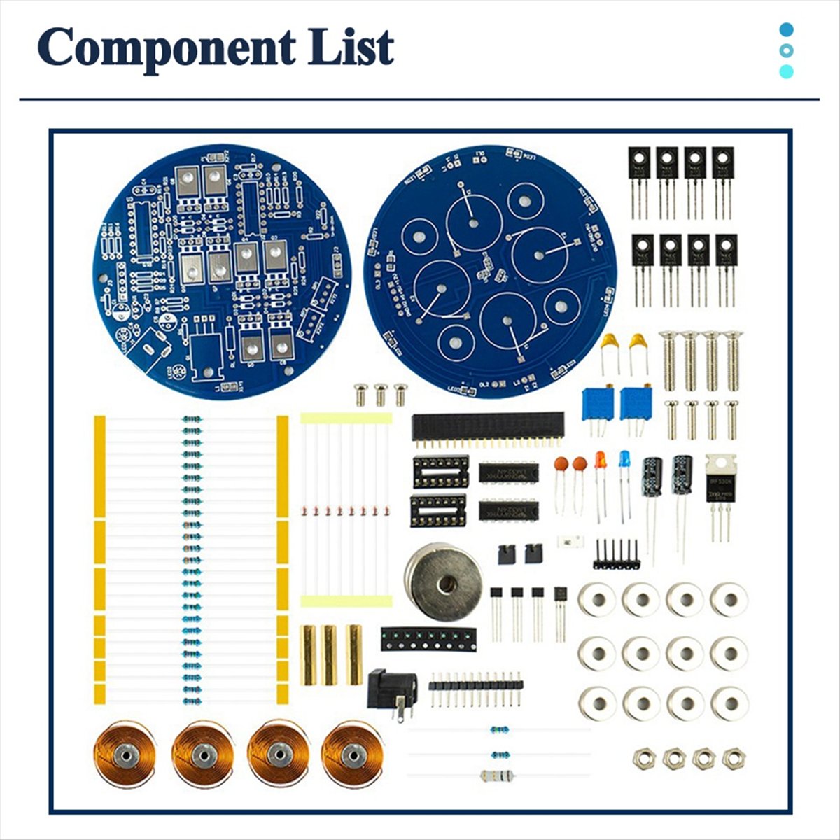 AB53 DIY 磁気浮上キット 実験 はんだ付けプロジェク - Diy Electronics Project Kit のレビューと価格
