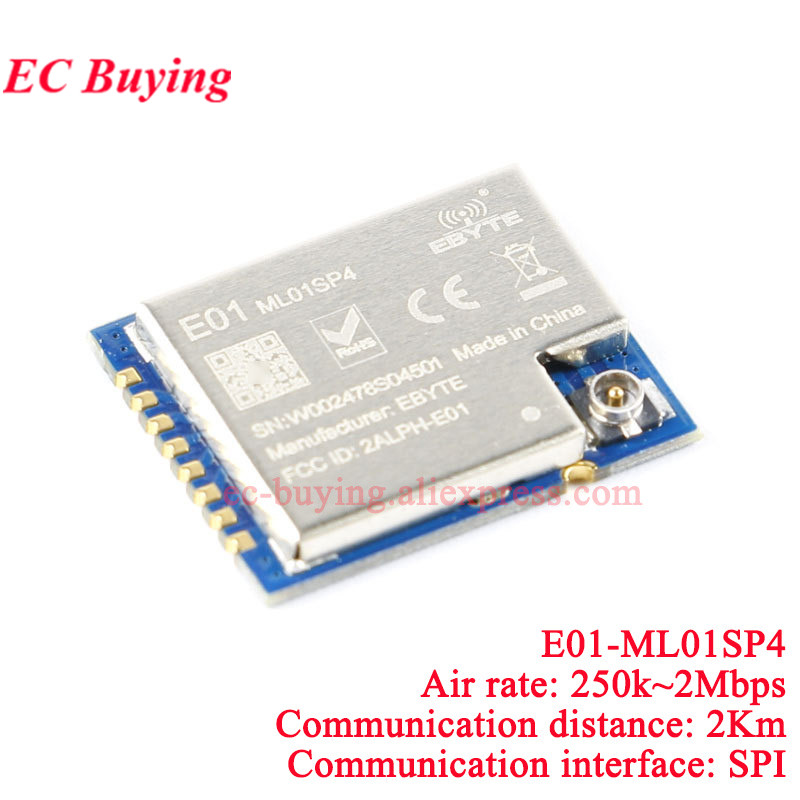10 個/1pc E01-2G4M27SX ML01SP4  - Nrf24L01 Module Wireless のレビューと価格