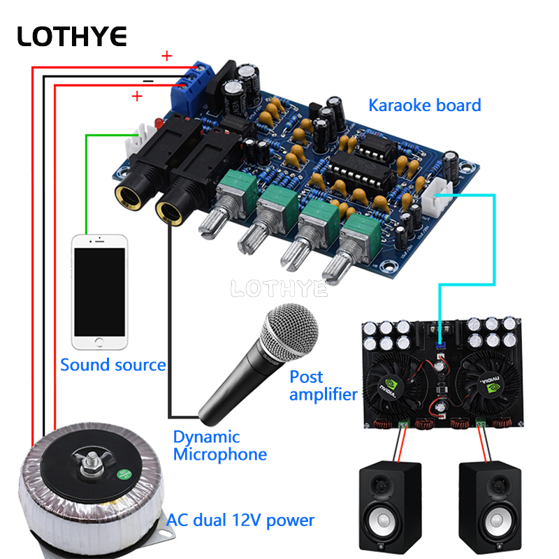 PT2399 マイクアンプボードカラオケ残響ボードカラオケ  - Diy Electronics Audio のレビューと価格