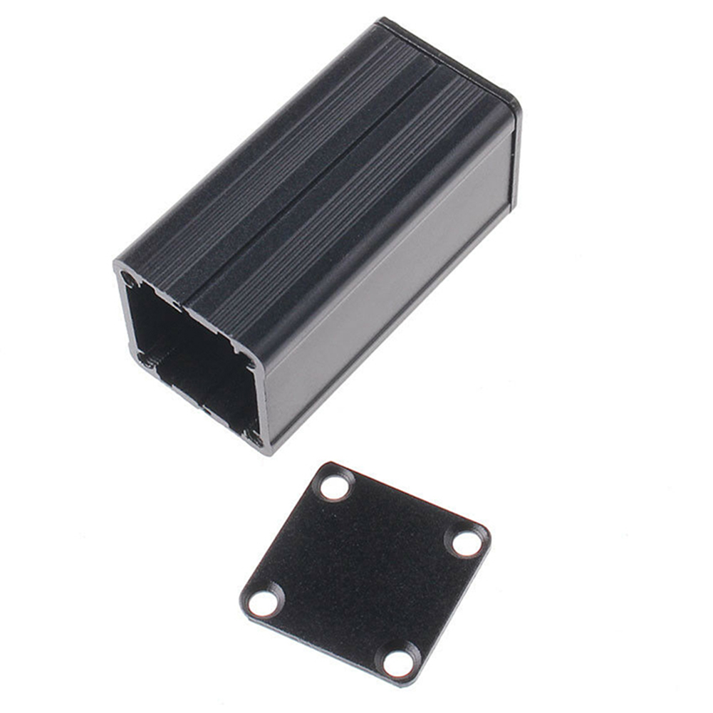 電子プロジェクト用ブラックアルミニウムボックス、5個、diy - Diy Projects With Electronics のレビューと価格