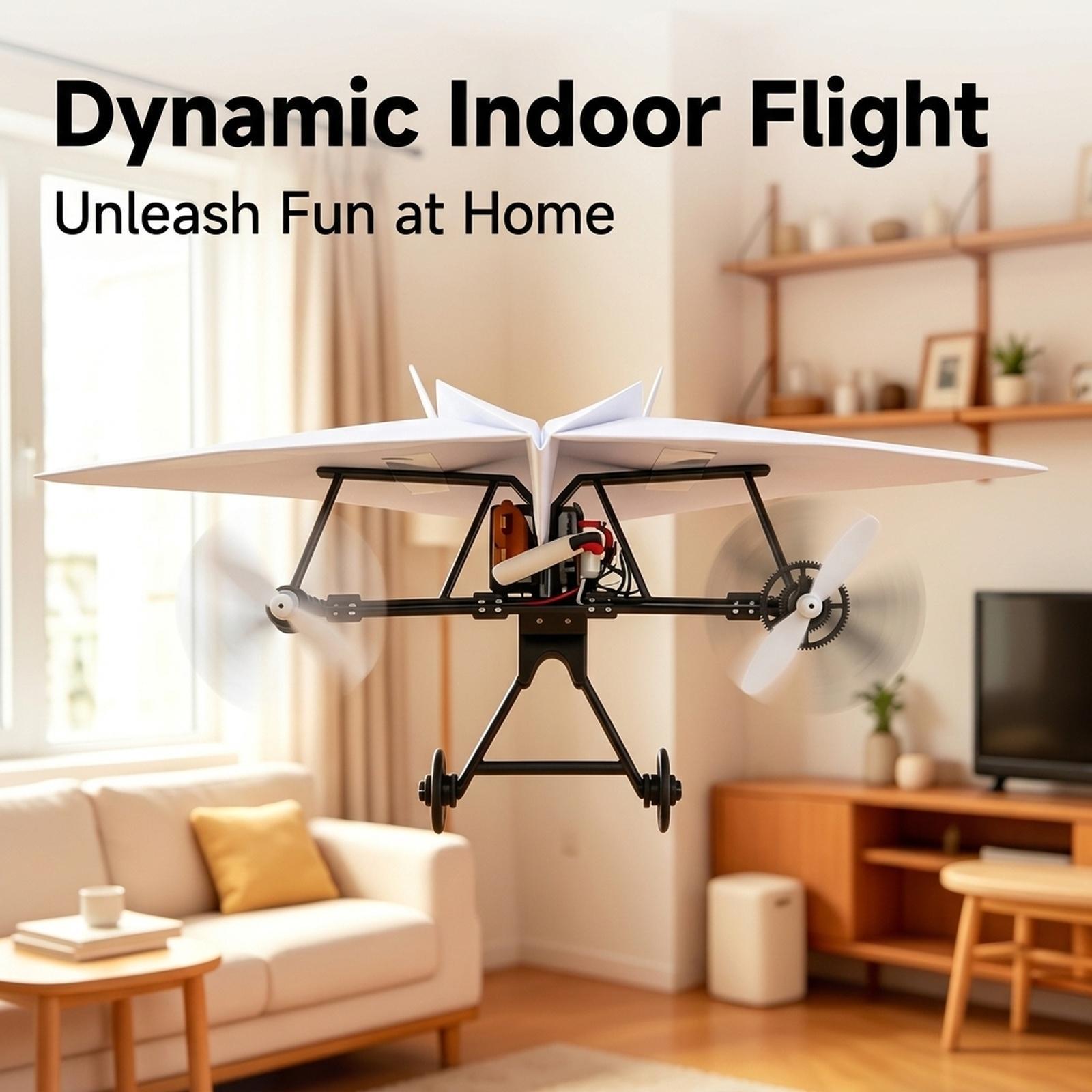 ミニRC飛行機DIYキット ABS素材 電子リモコン 紙飛行 - Diy Electronics Project Kit のレビューと価格