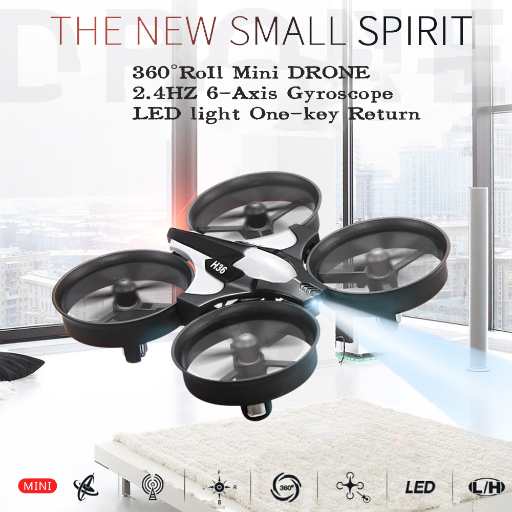 JJRC H36 ミニドローン 2.4G 6軸ヘッドレスモー - Diy Drone Electronics Kit のレビューと価格