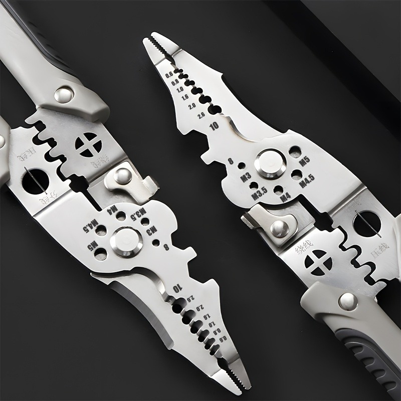 多機能工業用ワイヤーストリッパーカッタークリンパー、ヘビーデ - Wire Stripper Cutter のレビューと価格