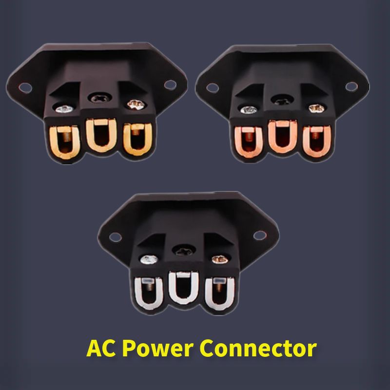 3 ピン AC 電源コネクタオーディオプラグ IEC インレ - Diy Electronics Audio のレビューと価格