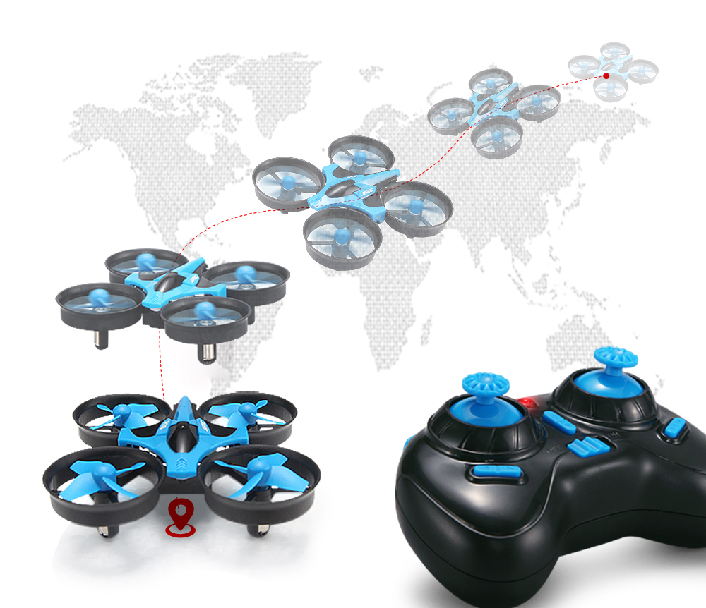 JJRC H36 ミニRCドローン 4ch 6軸ヘッドレスモ - Diy Drone Electronics のレビューと価格