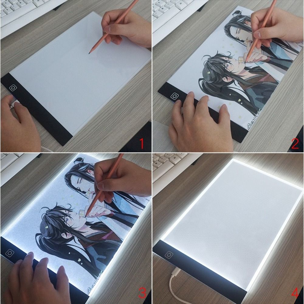 A3/A4/A5 電子描画ボード USB 光透過スケッチコピ - Diy Electronics For Home のレビューと価格