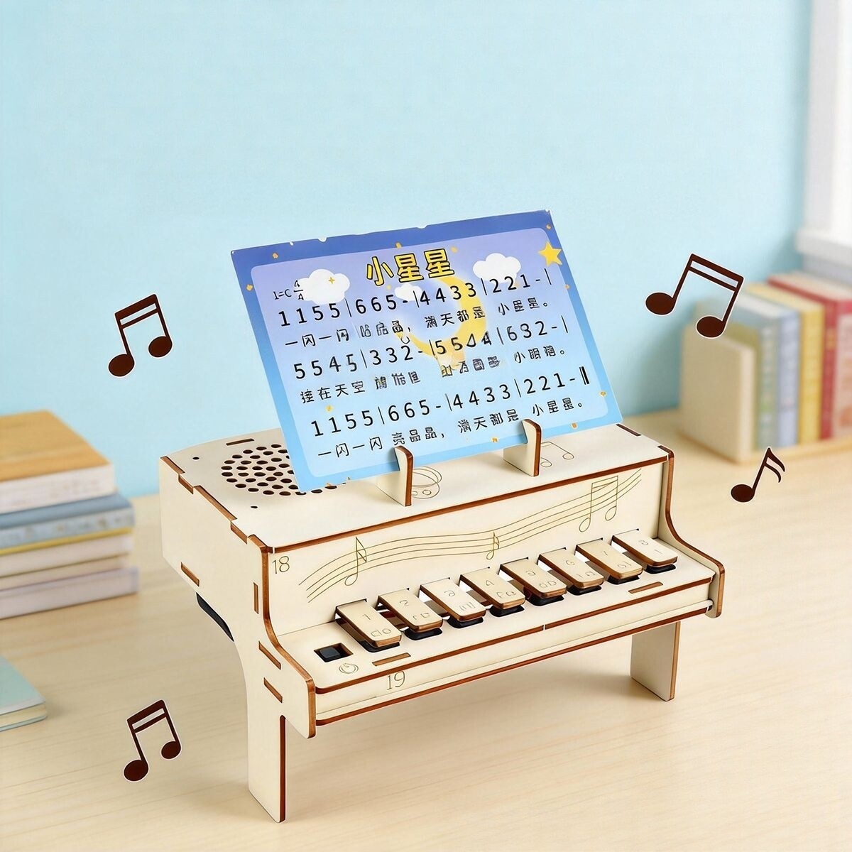 DIY 木製電子ピアノモデル STEM 組み立てキット物理学 - Diy Electronics For Adults のレビューと価格