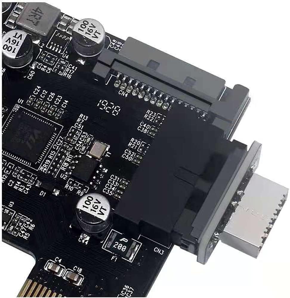 USB 3.0 19/20ピン to Type Eアダプター - Male Female Header Pin のレビューと価格